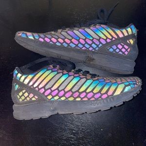 Adidas Flux reflective snakeskin